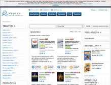 Tablet Screenshot of ksiegarnianeptun.pl